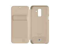 Samsung Wallet Cover do Samsung Galaxy A6+ złoty - 444720 - zdjęcie 1